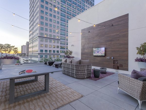 recreational area/patio at The Adeline Apartments