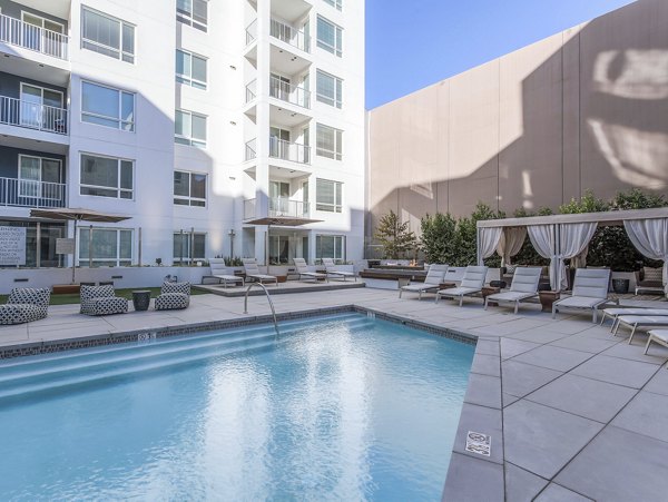 pool at The Adeline Apartments