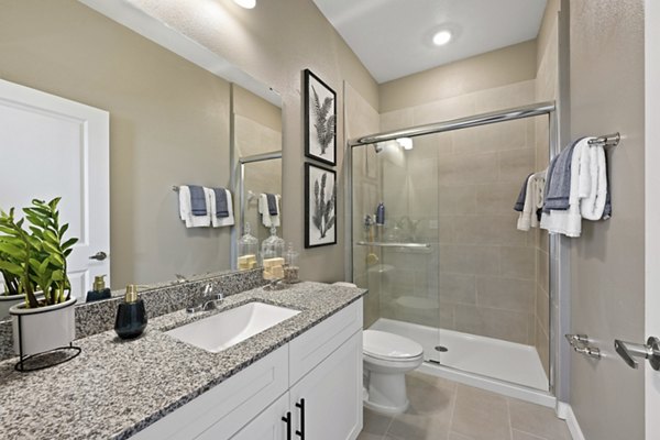 bathroom at Solamar Apartment Homes Kissimmee Apartments 