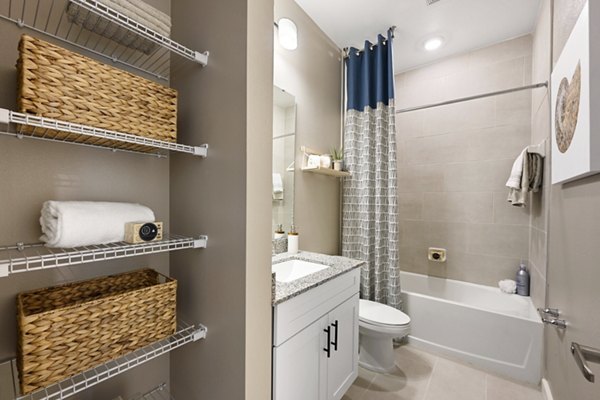 bathroom at Solamar Apartment Homes Kissimmee Apartments 