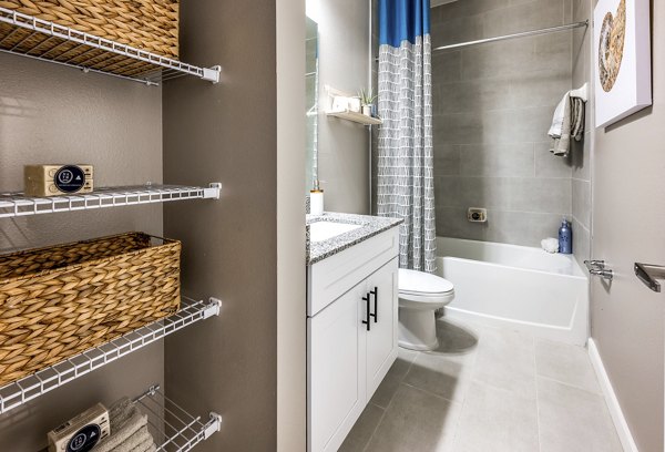 bathroom at Solamar Apartment Homes Kissimmee Apartments 