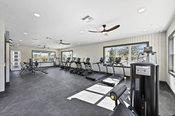 fitness center at Solamar Apartment Homes Kissimmee Apartments 