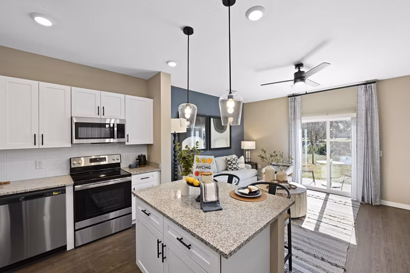 kitchen at Solamar Apartment Homes Kissimmee Apartments 