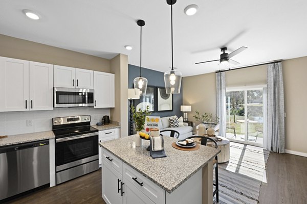 kitchen at Solamar Apartment Homes Kissimmee Apartments 