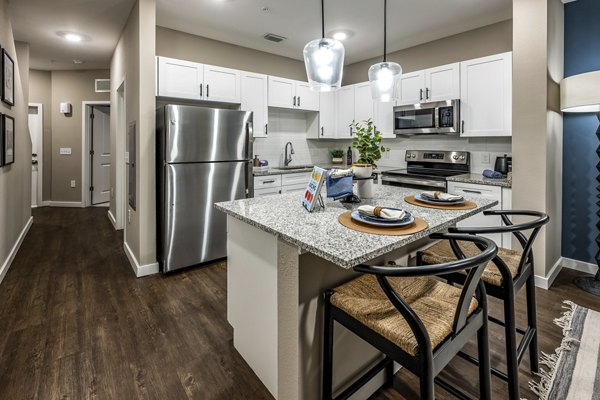 kitchen at Solamar Apartment Homes Kissimmee Apartments 