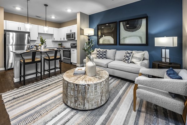 living room at Solamar Apartment Homes Kissimmee Apartments 