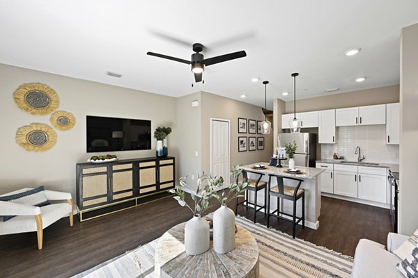 living room at Solamar Apartment Homes Kissimmee Apartments 
