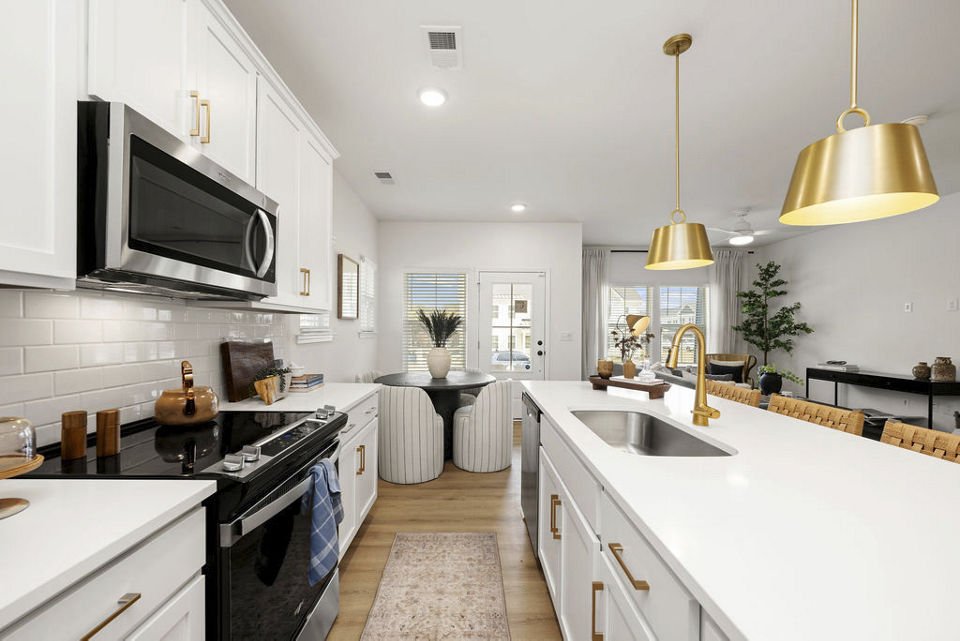 kitchen at Marglyn Matthews Apartments