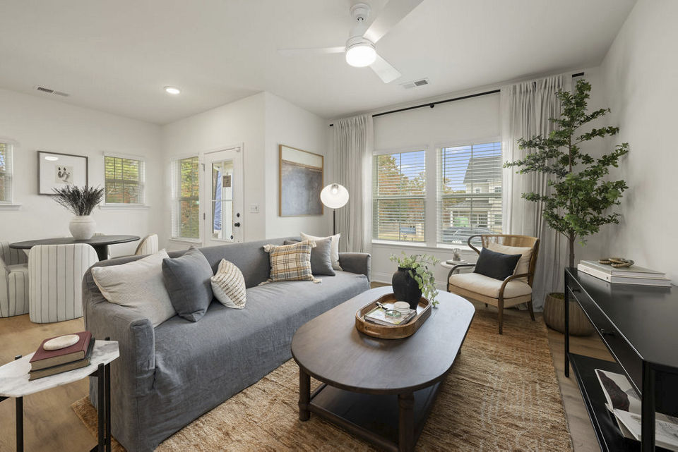 living room at Espiral Apartments