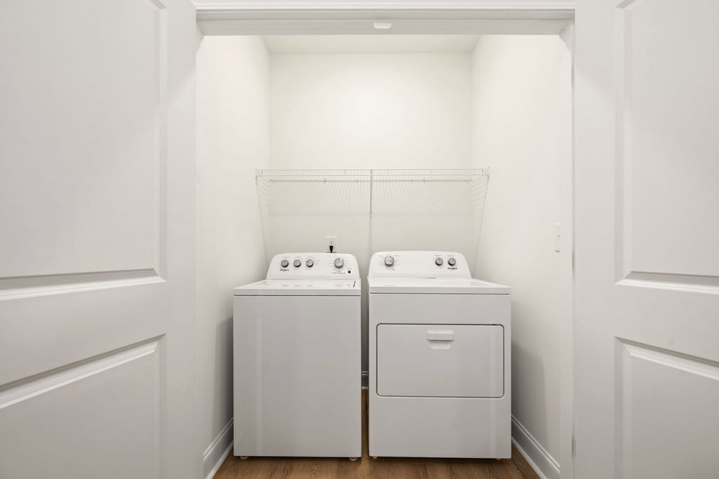 Laundry room at Marglyn Matthews Townhomes