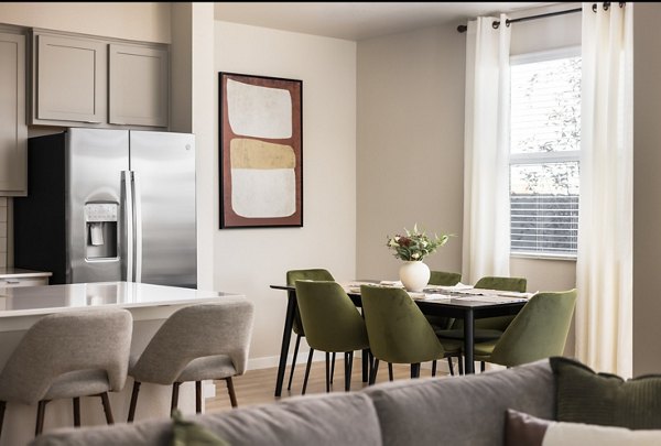 living room at Sycamore Heights Apartments