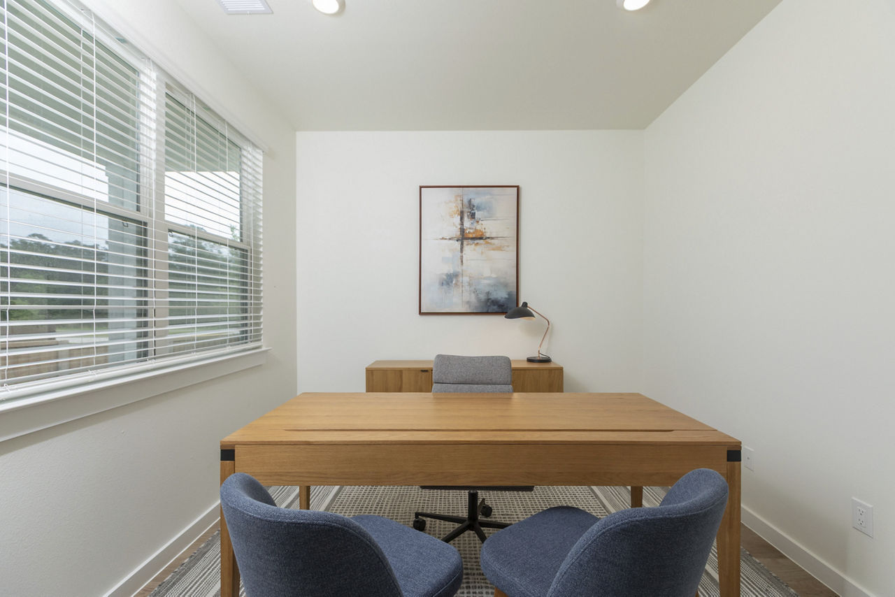 Work space at Sycamore Heights