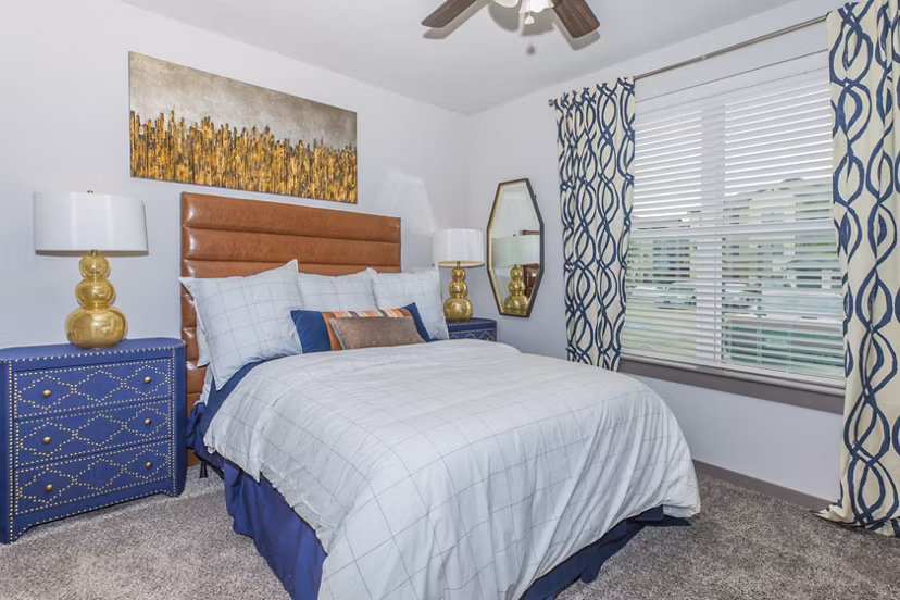 bedroom at Willowbend Phase 1 Apartments 