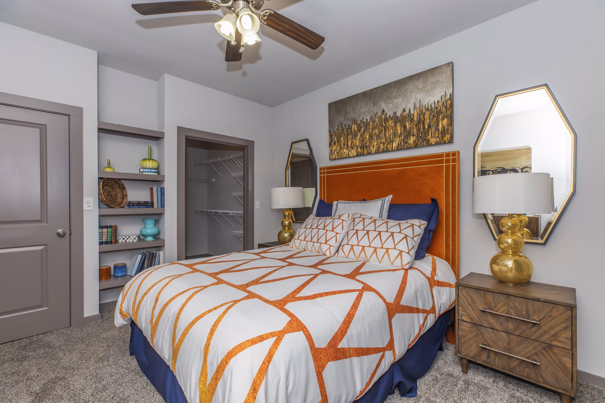 bedroom at Willowbend Phase 1 Apartments 