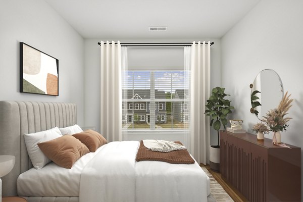 bedroom at Affinity at Wendell Apartments