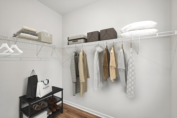 bedroom at Affinity at Wendell Apartments