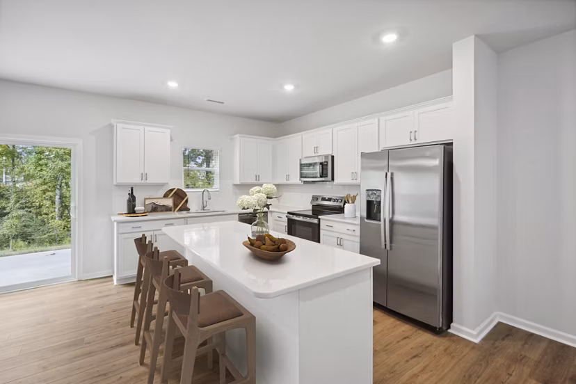 kitchen at Affinity at Wendell Apartments