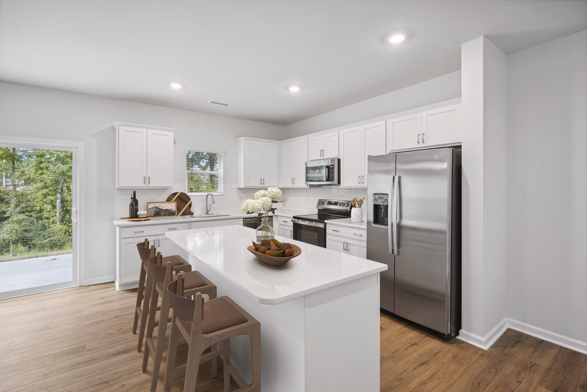 kitchen at Affinity at Wendell Apartments