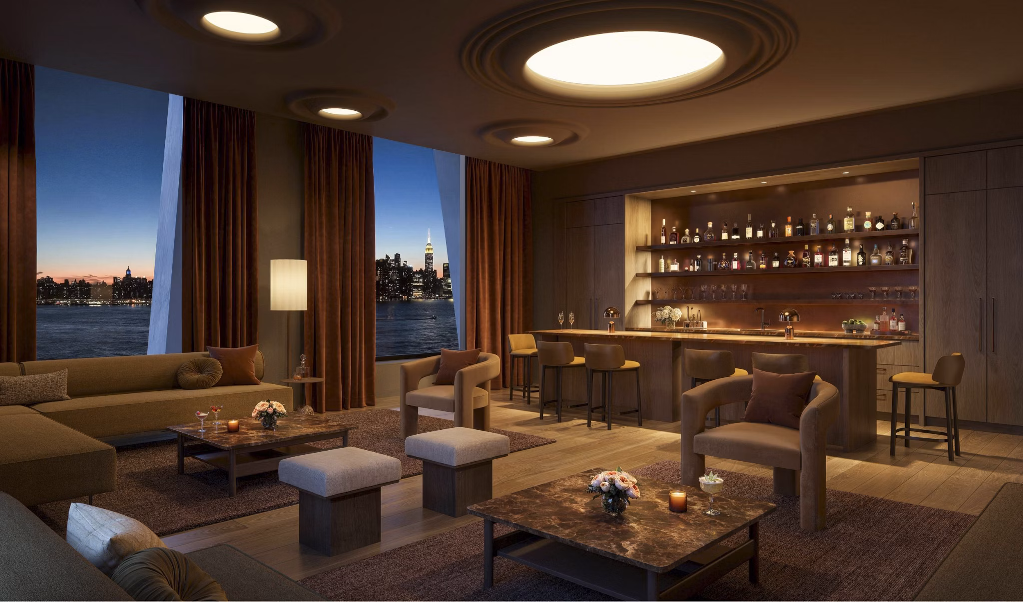 rendering at The Riverie Apartments