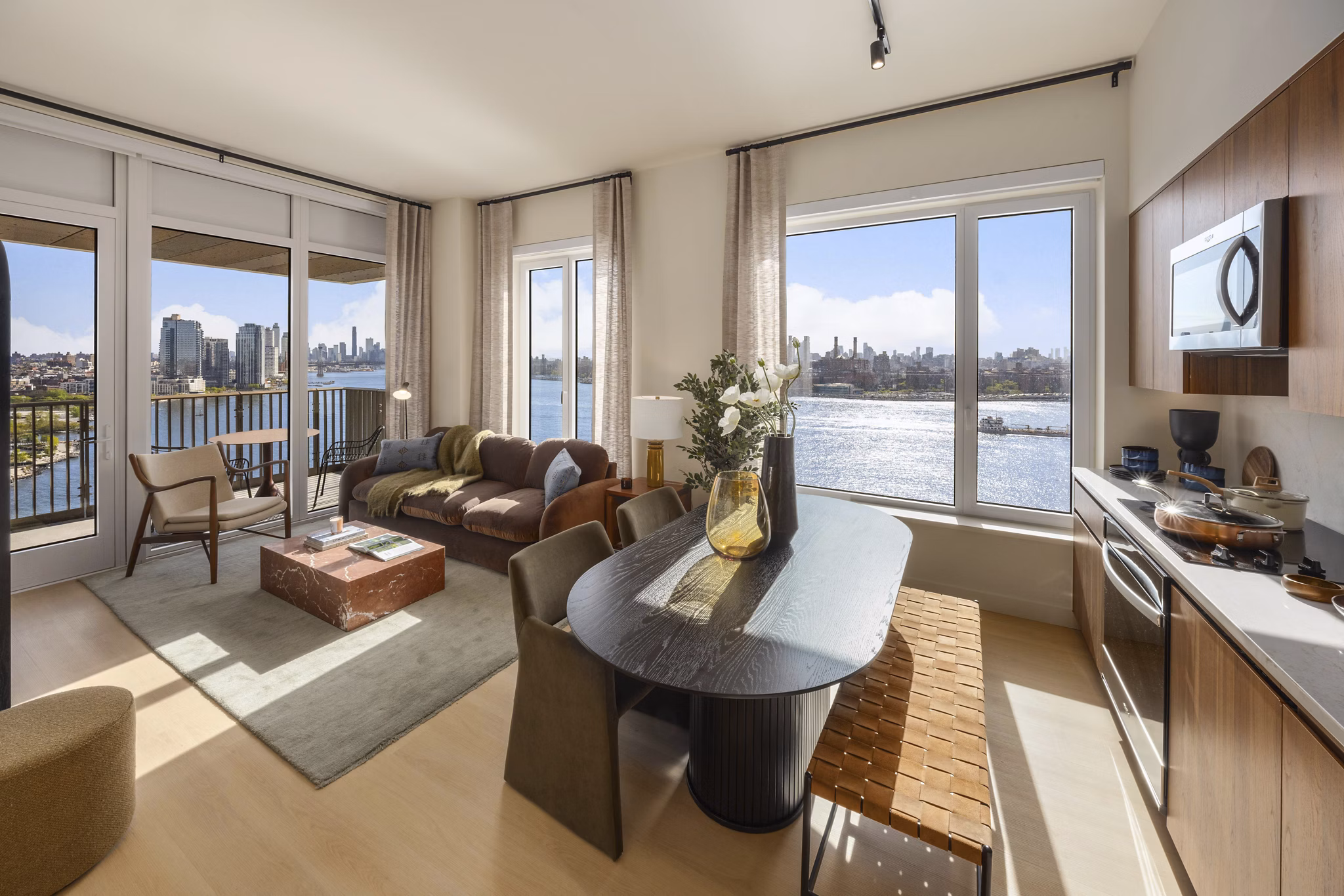 rendering at The Riverie Apartments