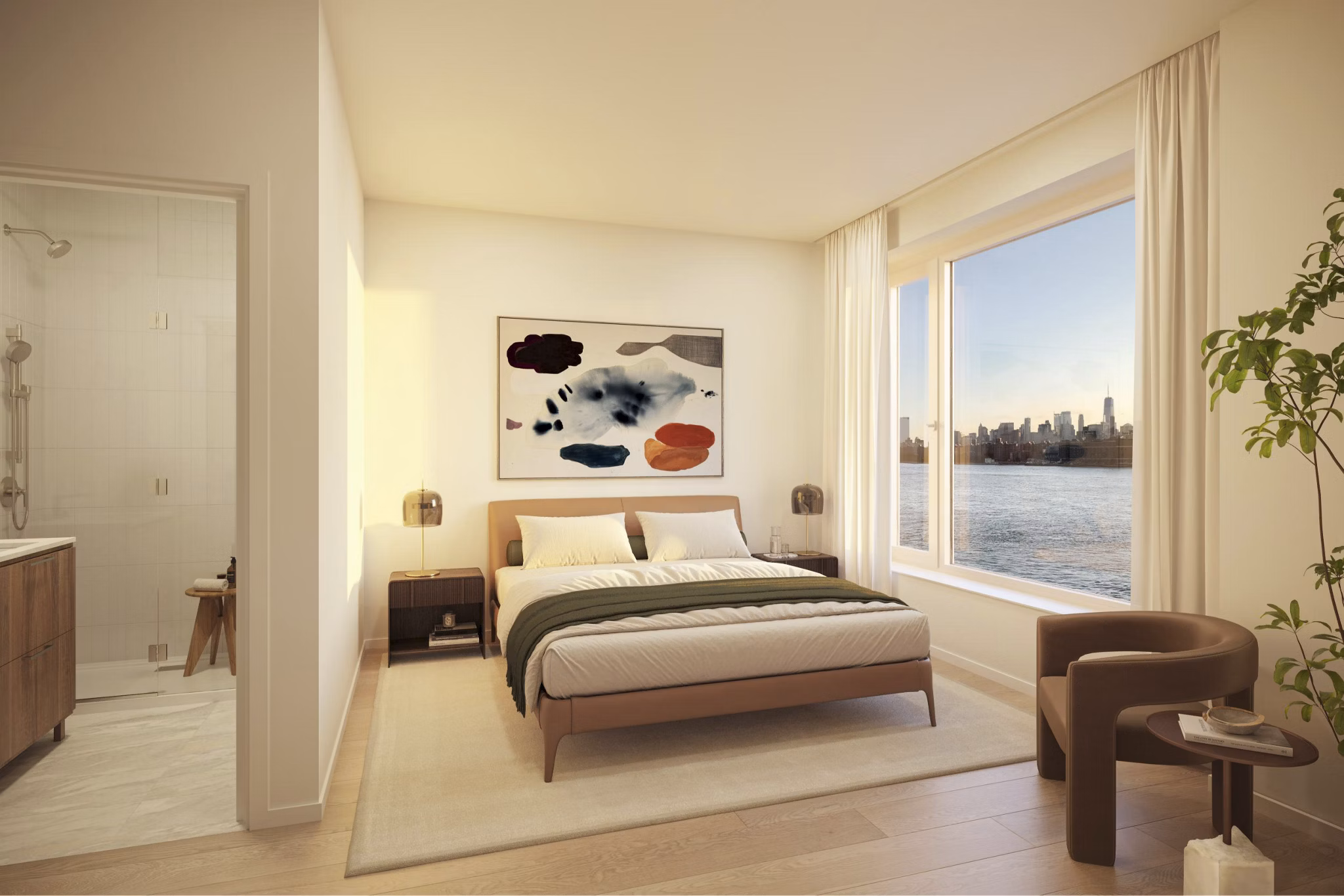 rendering at The Riverie Apartments