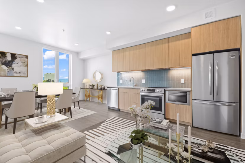 living room at Holloway Apartments