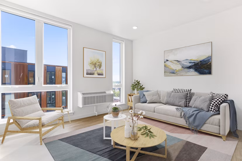 living room at Holloway Apartments