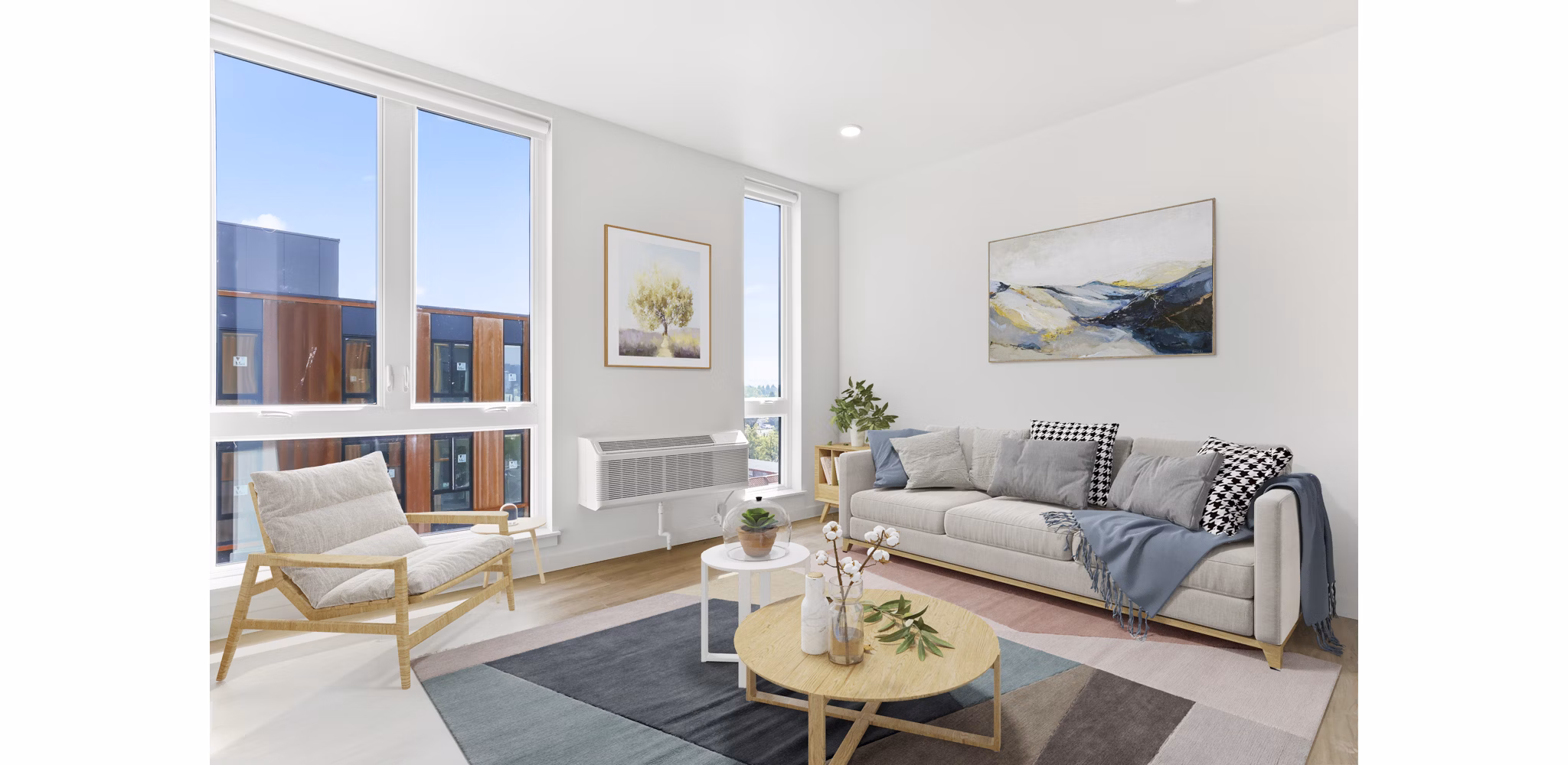 living room at Holloway Apartments