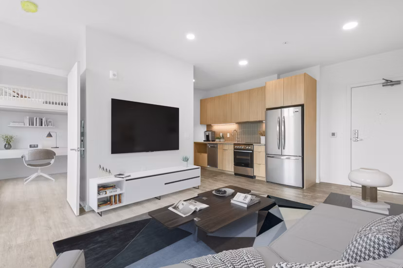 living room at Holloway Apartments