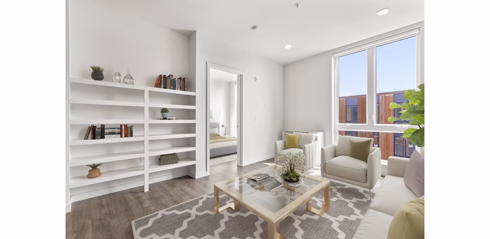 living room at Holloway Apartments