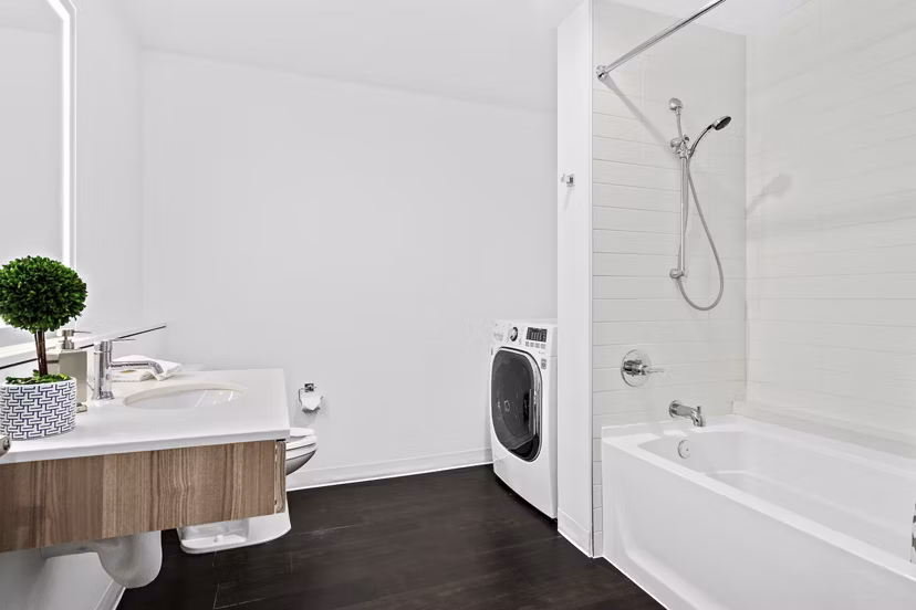 bathroom at Soma Towers Apartments