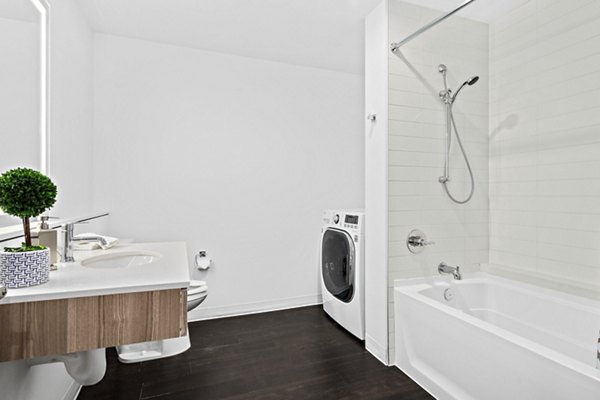 bathroom at Soma Towers Apartments