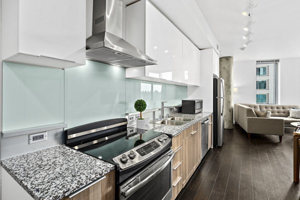 kitchen at Soma Towers Apartments