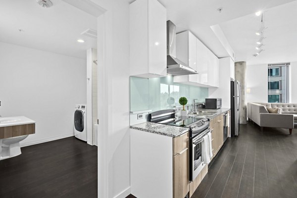 kitchen at Soma Towers Apartments