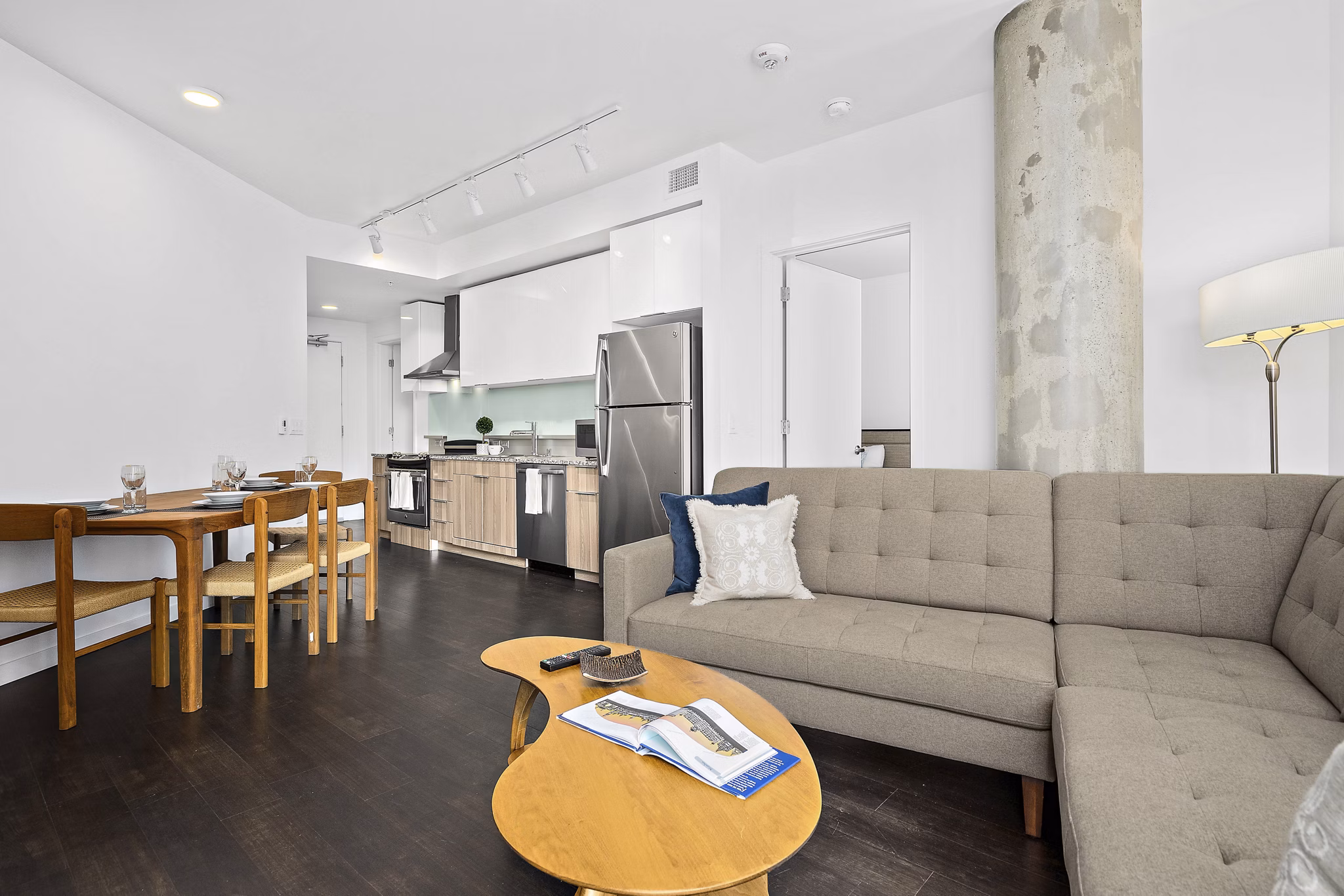 living room at Soma Towers Apartments