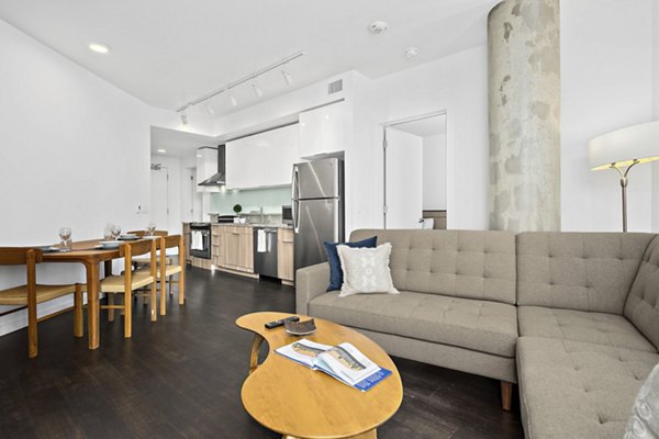 living room at Soma Towers Apartments
