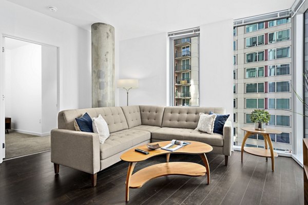 living room at Soma Towers Apartments
