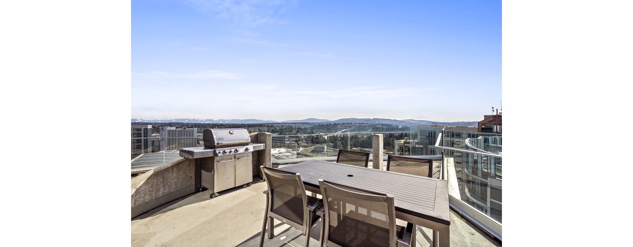 patio at Soma Towers Apartments