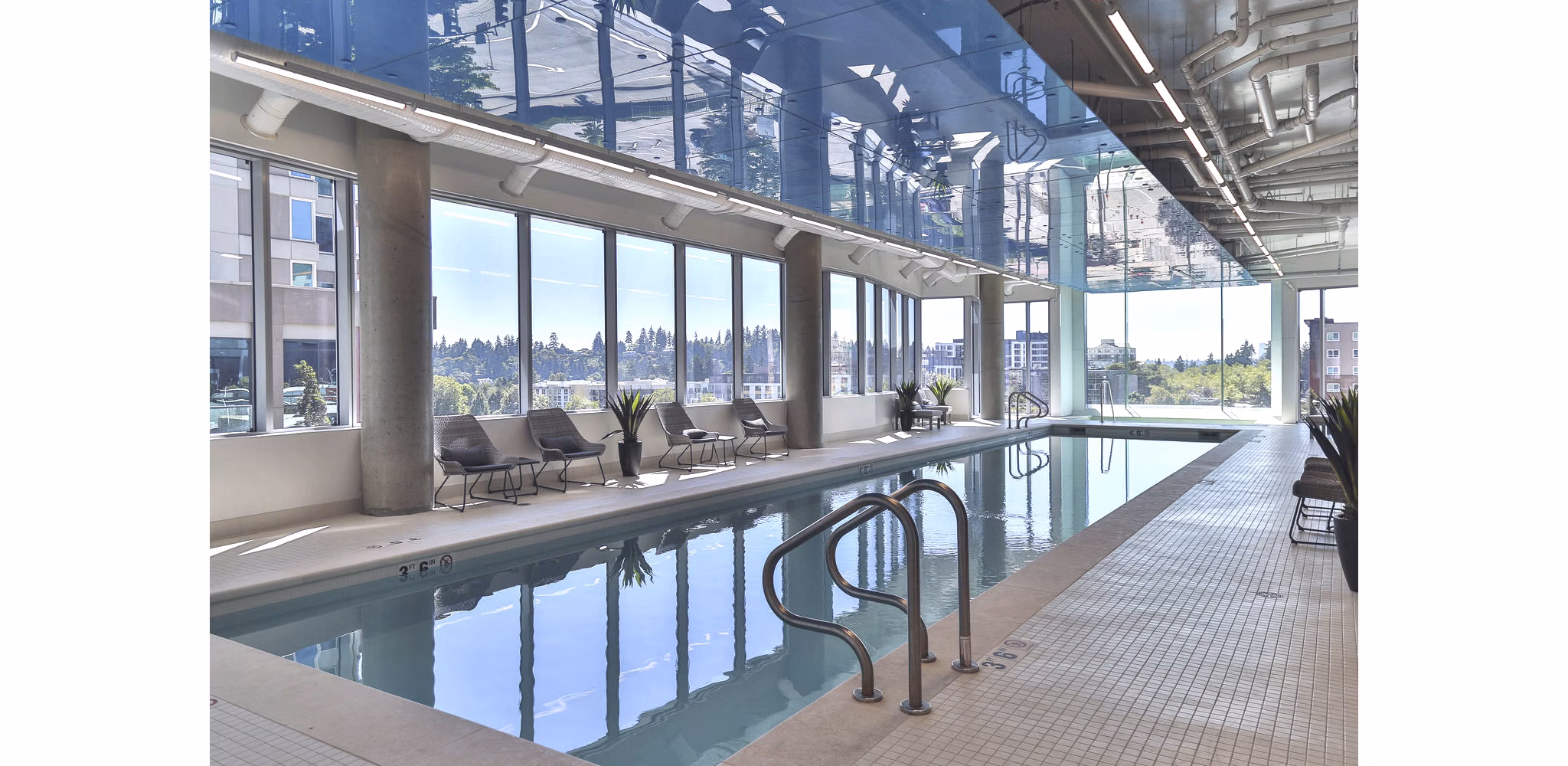 pool at Soma Towers Apartments