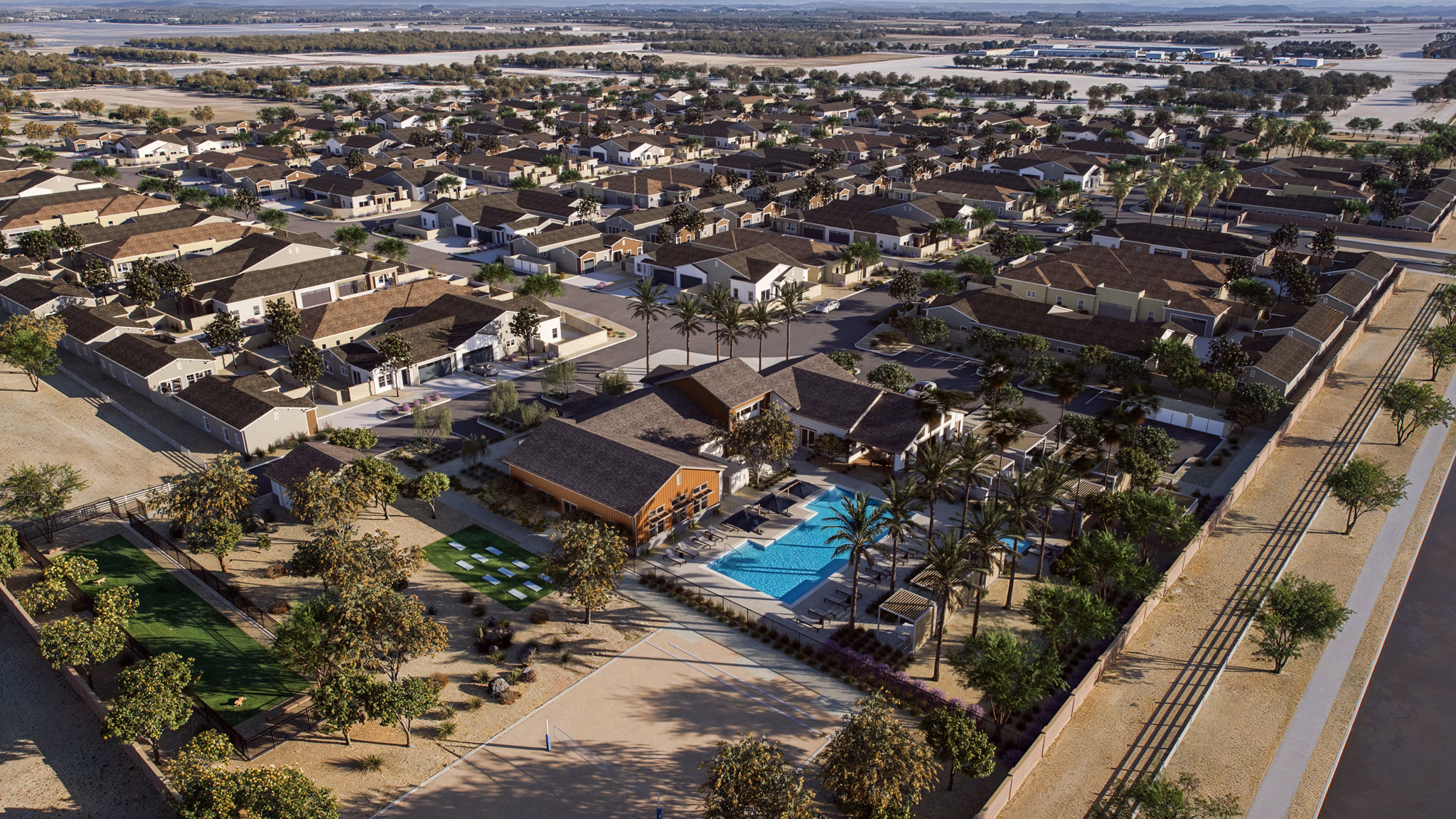 rendering at Summerwell La Quinta Apartments 