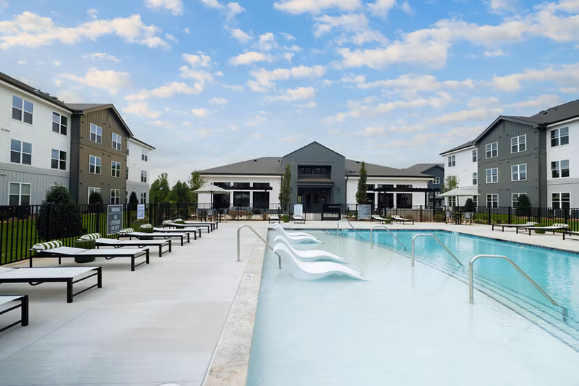 pool at East Mint Apartments