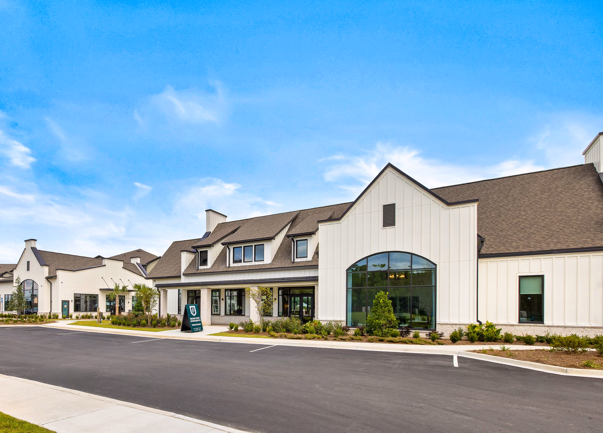 exterior at Silas Park Apartments 