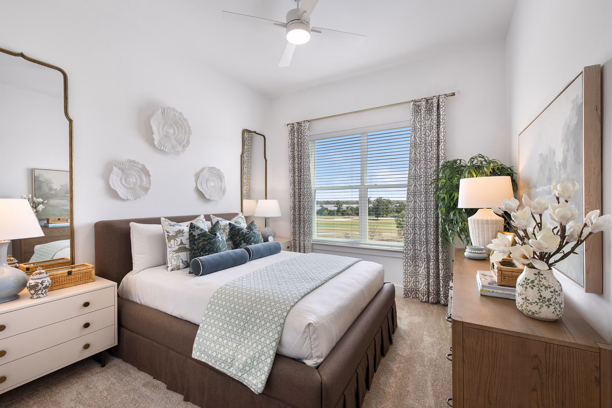bedroom at Silas Park Apartments 