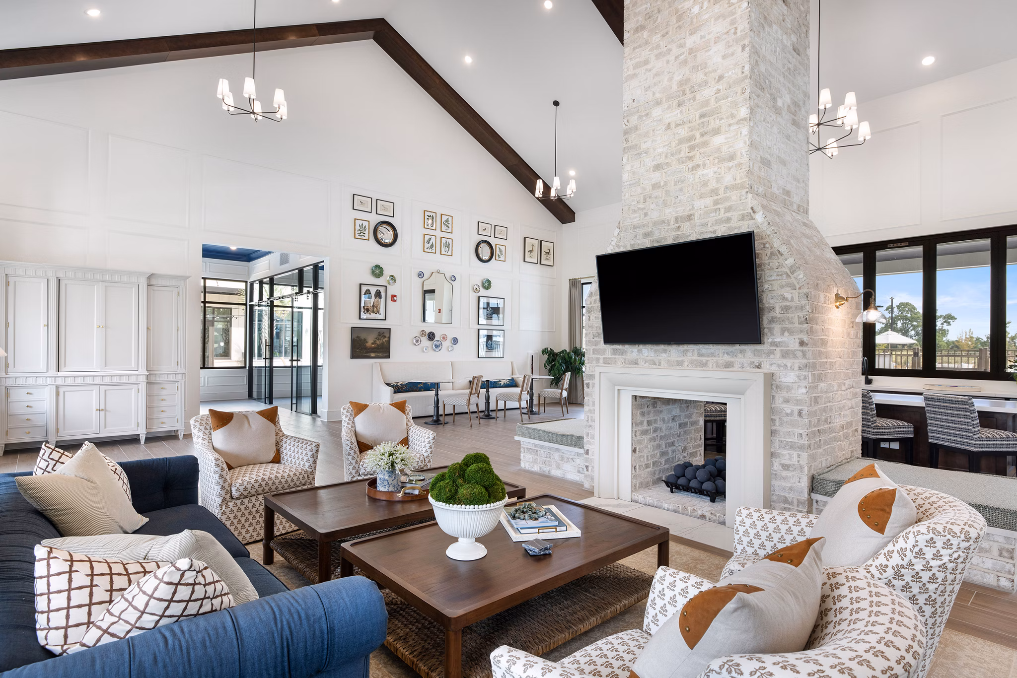 clubhouse at Silas Park Apartments 