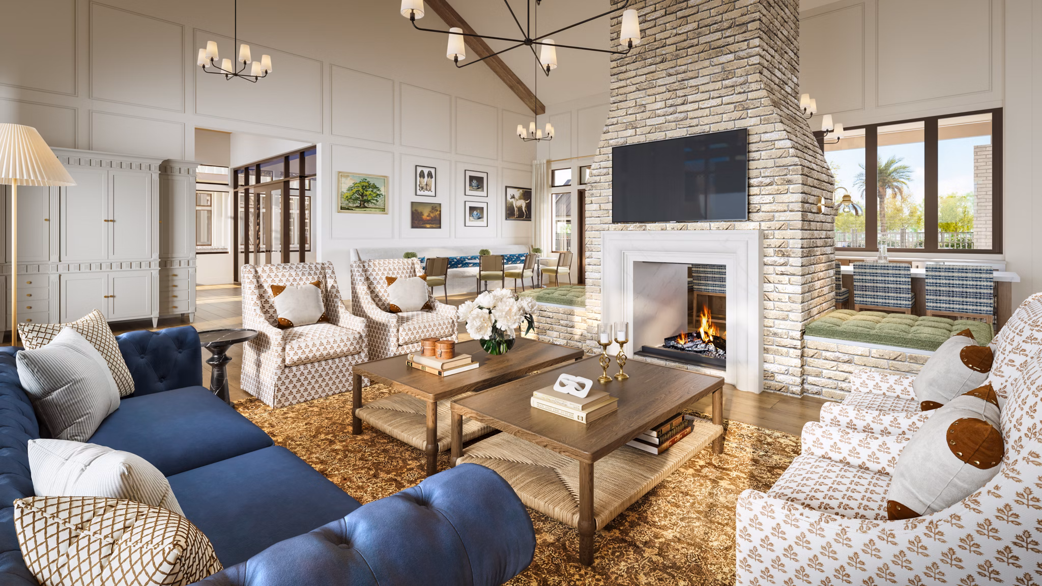 rendering for Silas Park Apartments