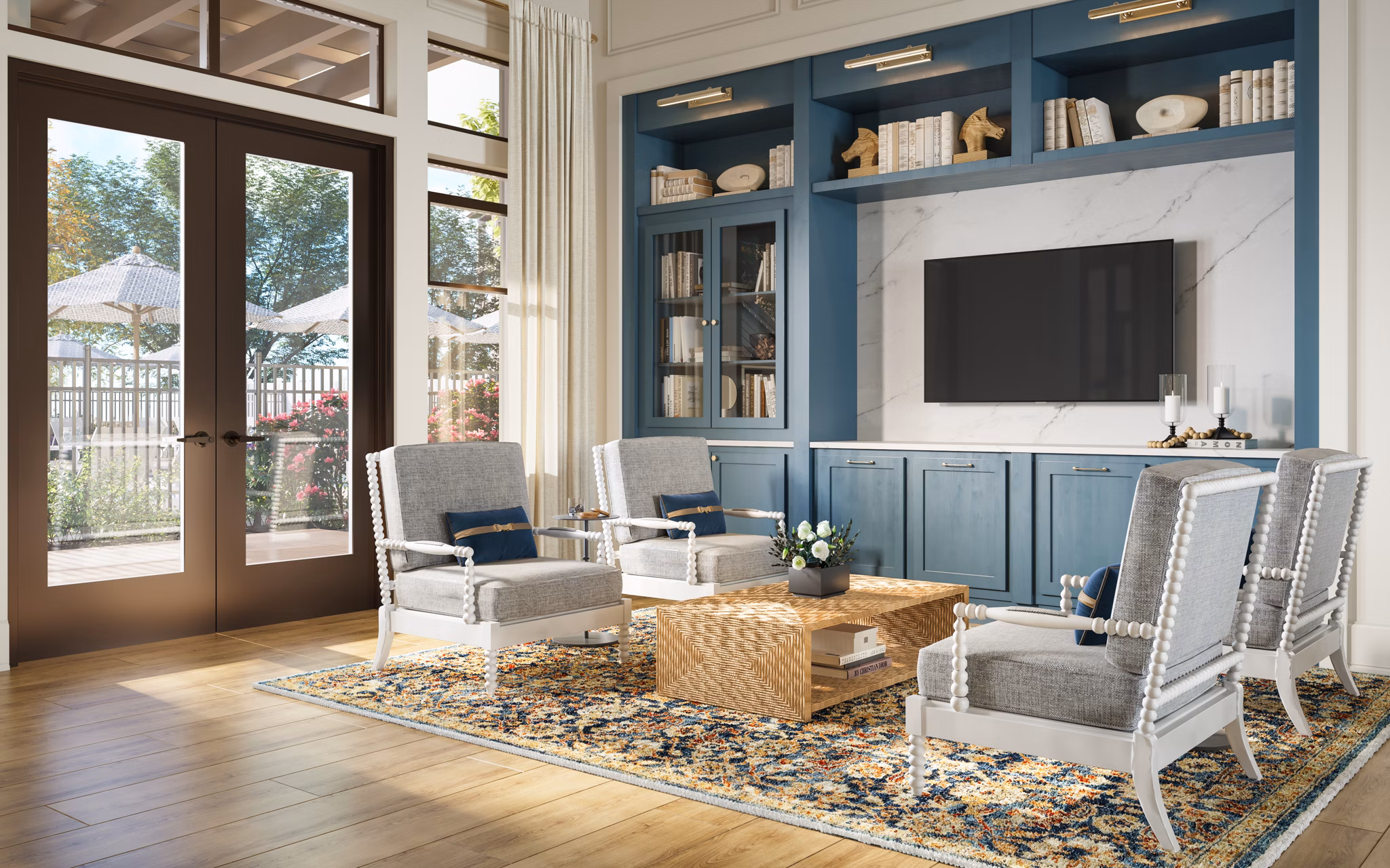 rendering for Silas Park Apartments