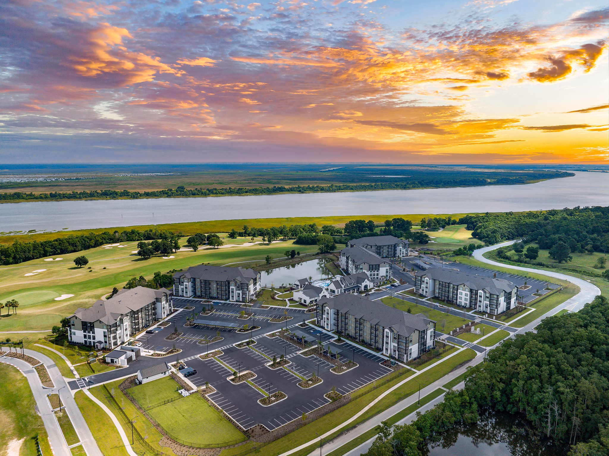 view at Silas Park Apartments 