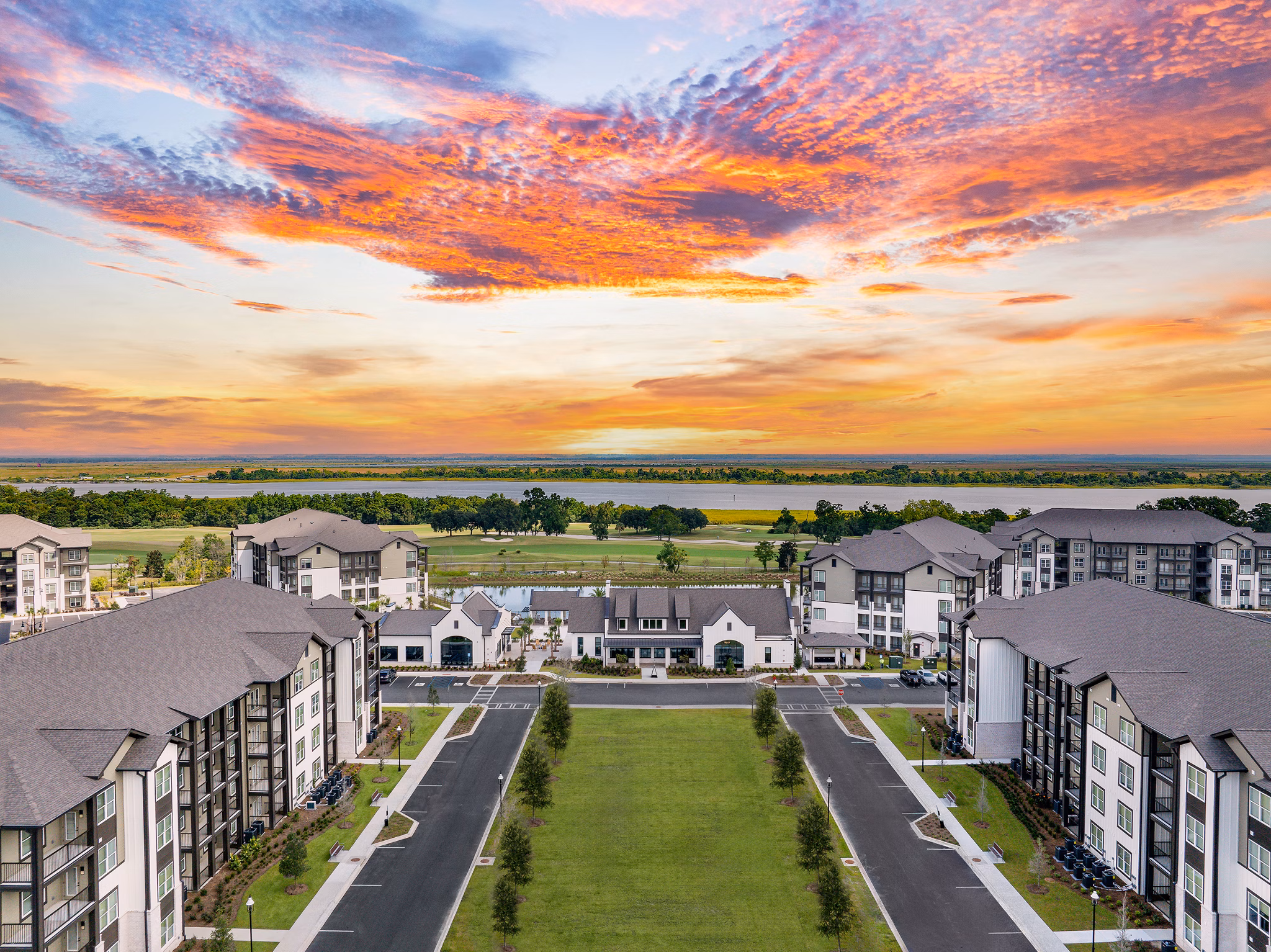 view at Silas Park Apartments 