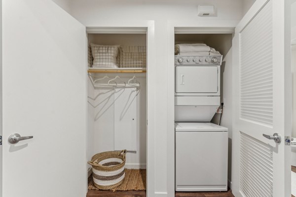 laundry facility at Nineteen01 Apartments 