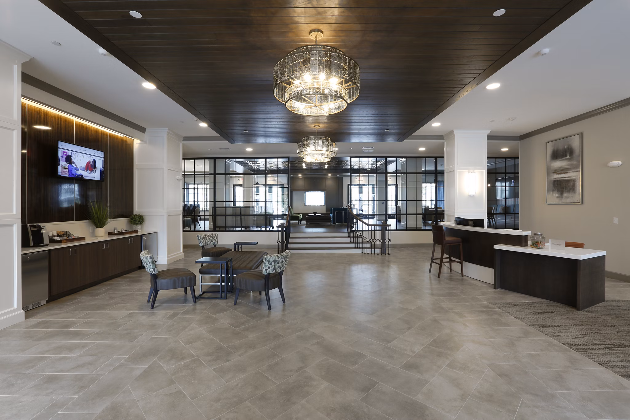 clubhouse at Alston at Station Yards Apartments 